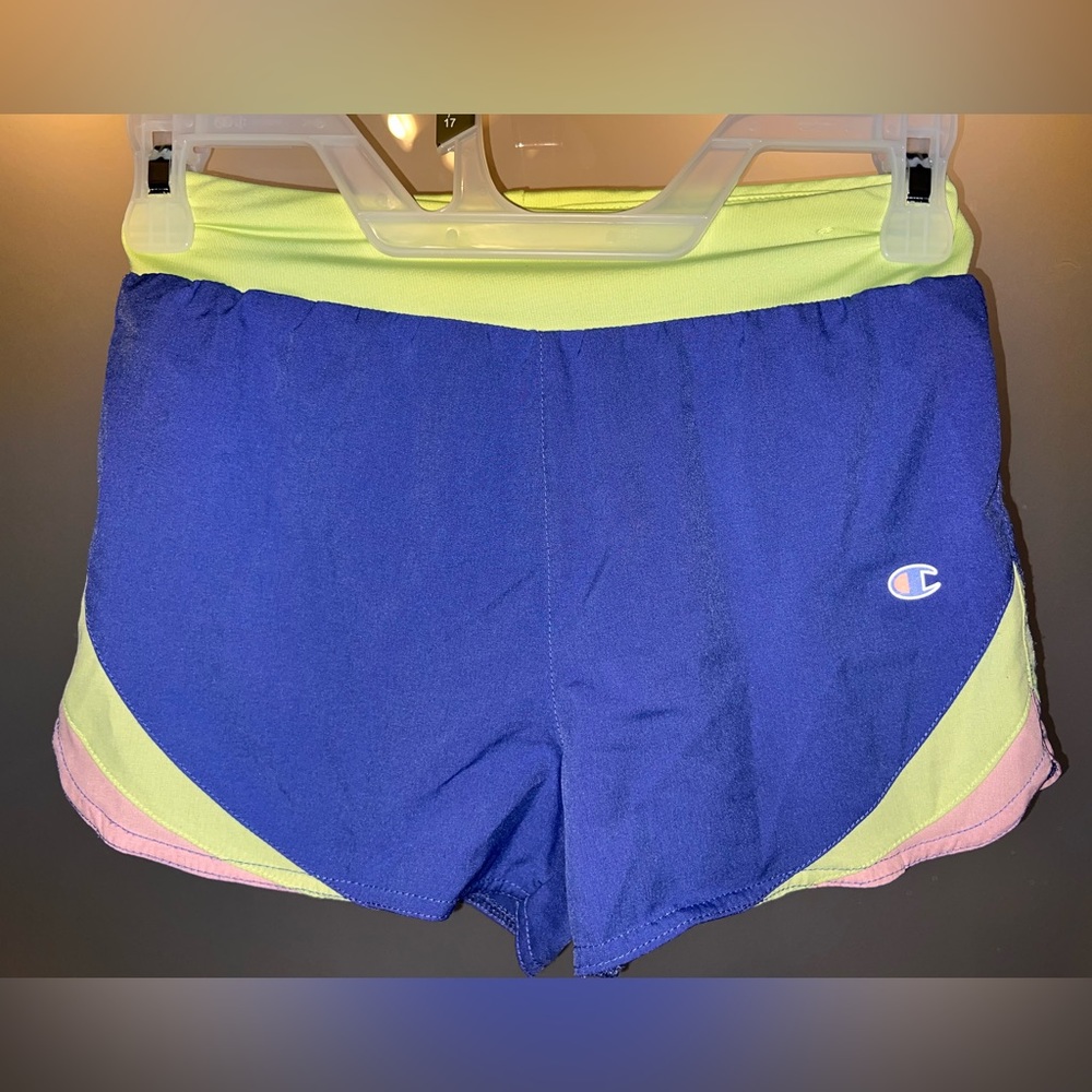 Champion little girls workout shorts w/bonus item